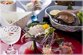Kaiseki ryori (Japanese banquet)