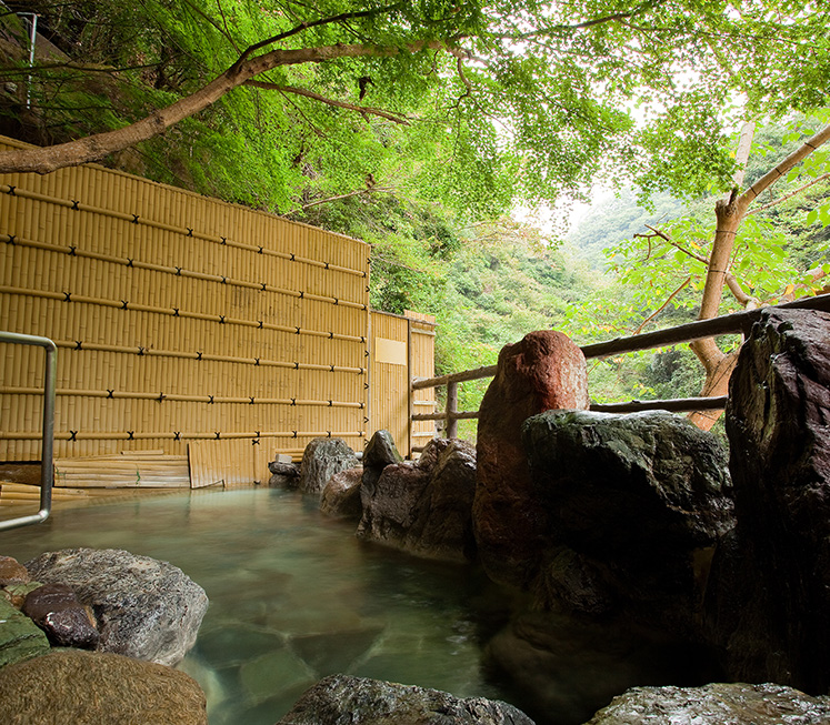 ２つの自家源泉で新湯治気分